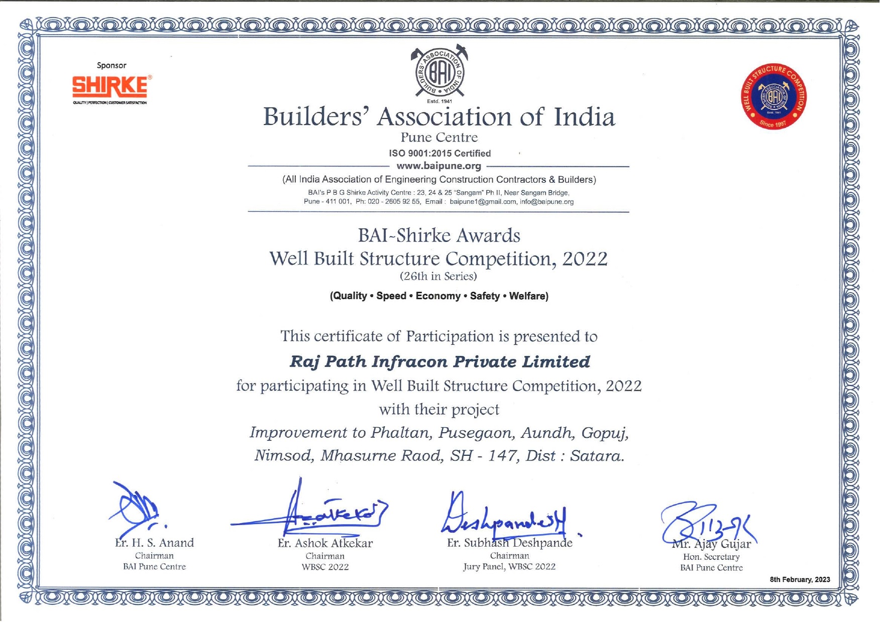Builders Association Of India 
